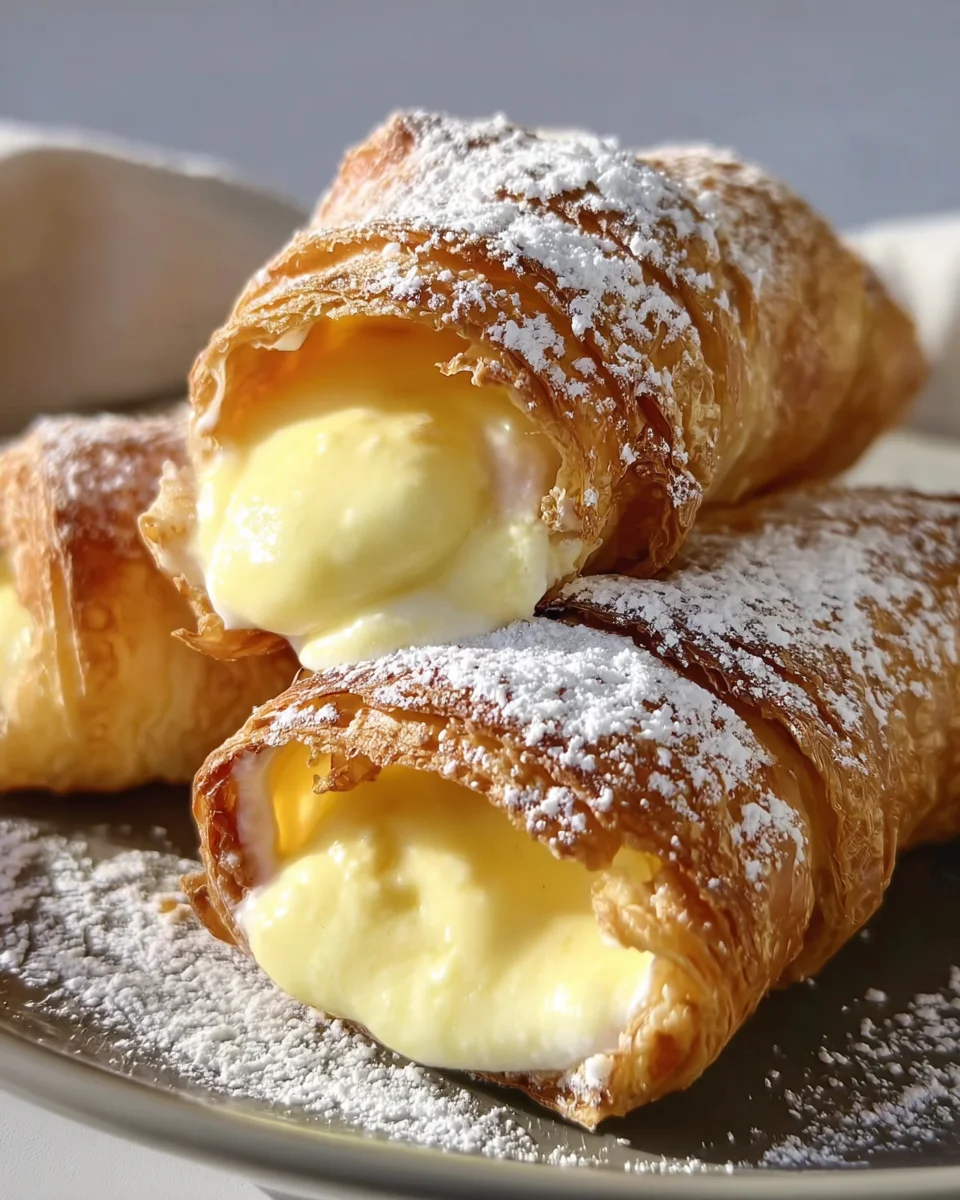 Italian Cream Stuffed Cannoncini 19 Italian