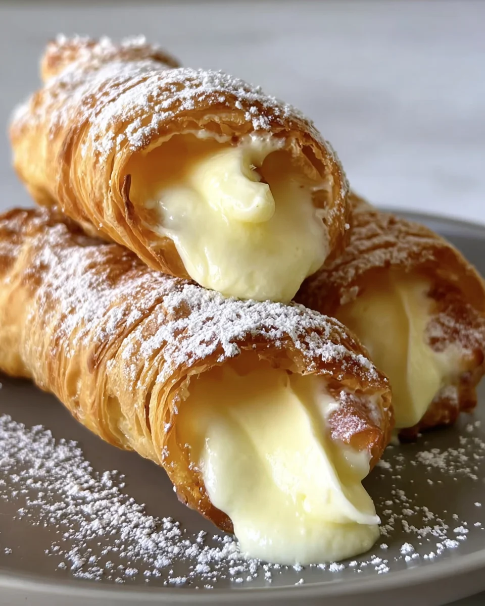 Italian Cream Stuffed Cannoncini 20 Italian