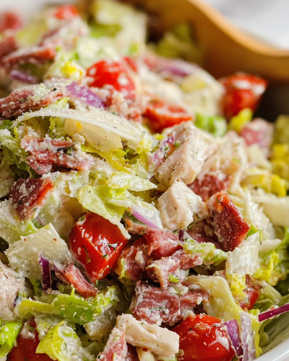 Italian Grinder Salad (Chopped Sub Salad) 20 Italian Grinder Salad (Chopped Sub Salad)