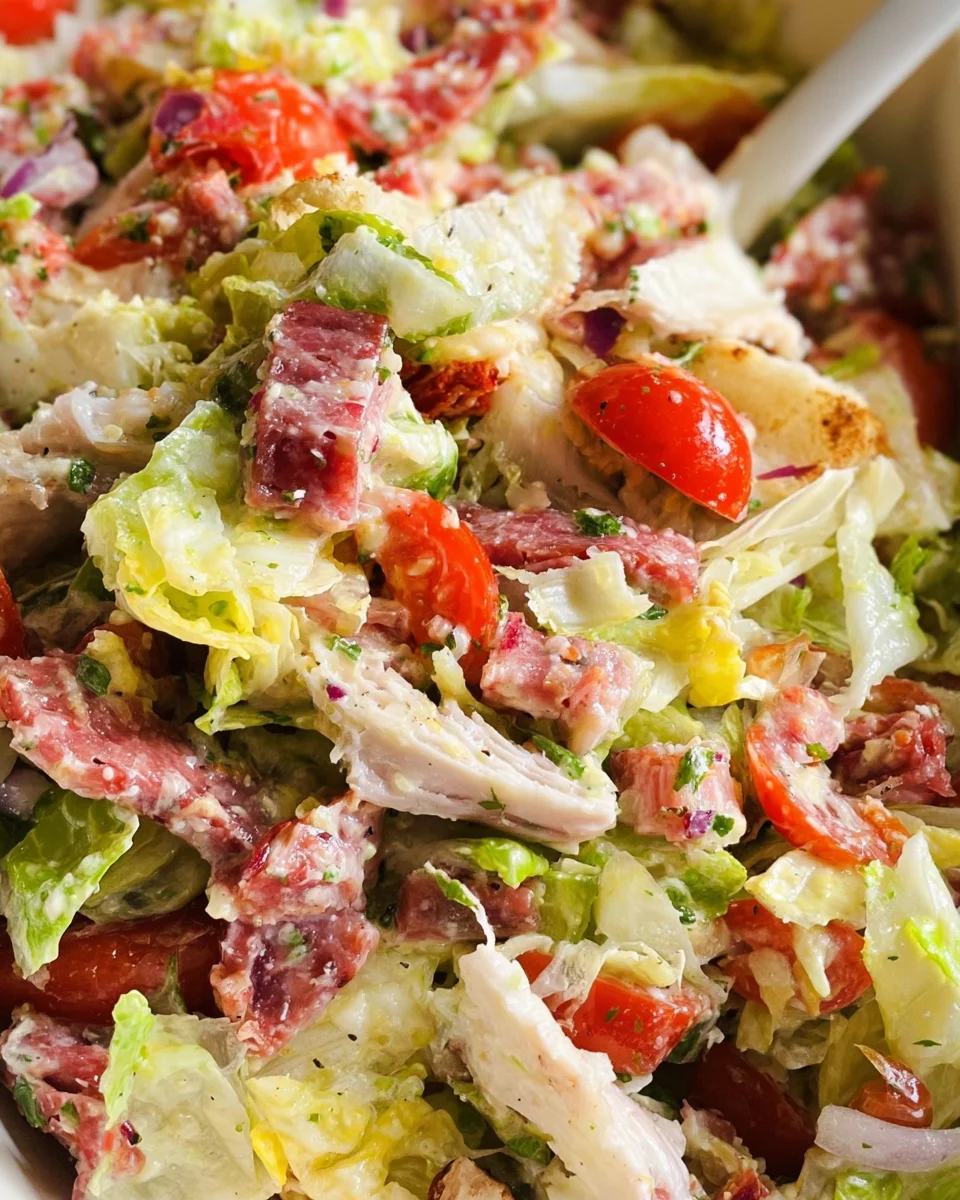 Italian Grinder Salad (Chopped Sub Salad) 21 Italian