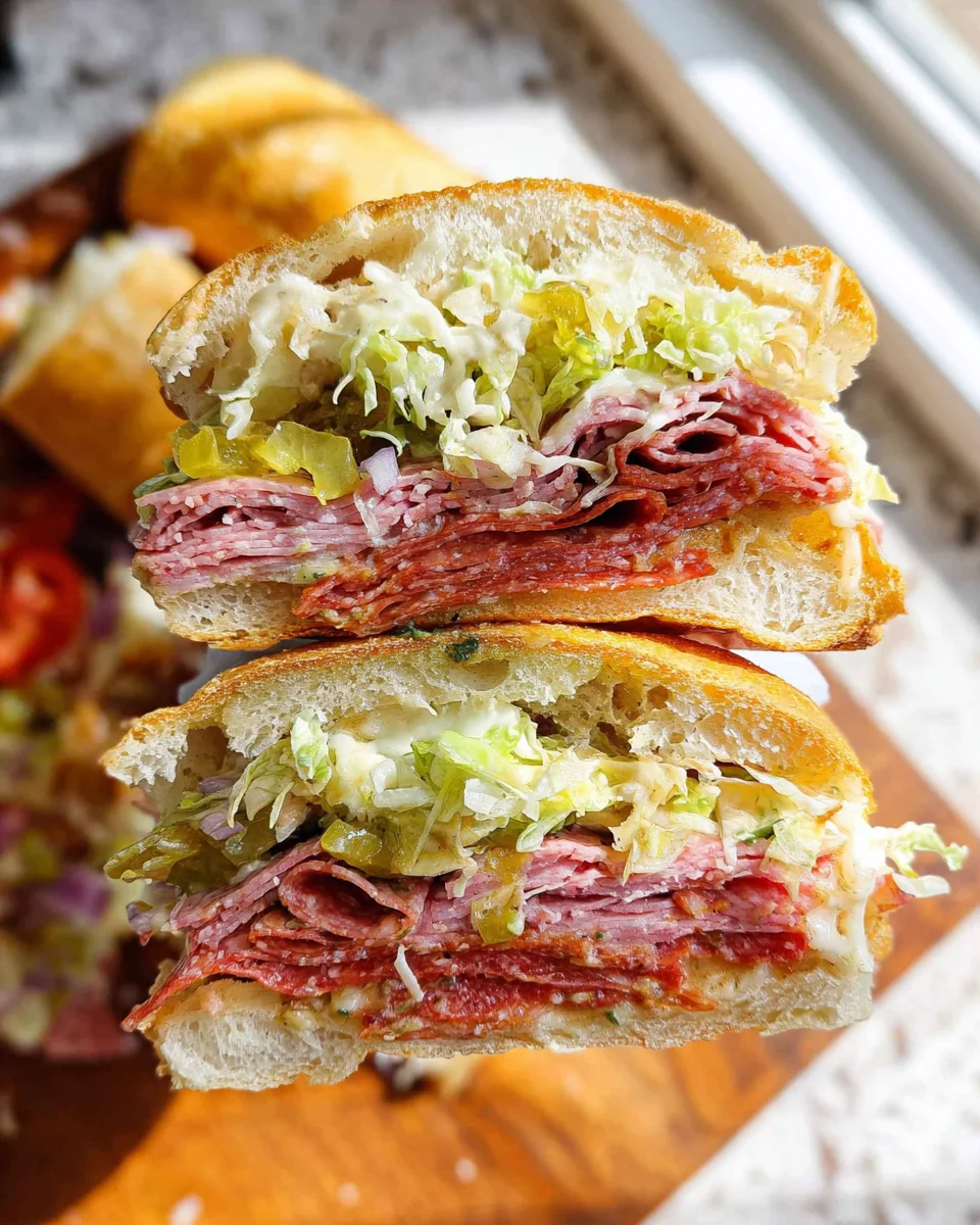 Italian Grinder Salad Sandwich (TikTok Viral Recipe) 24 Italian Grinder Salad Sandwich (TikTok Viral Recipe)