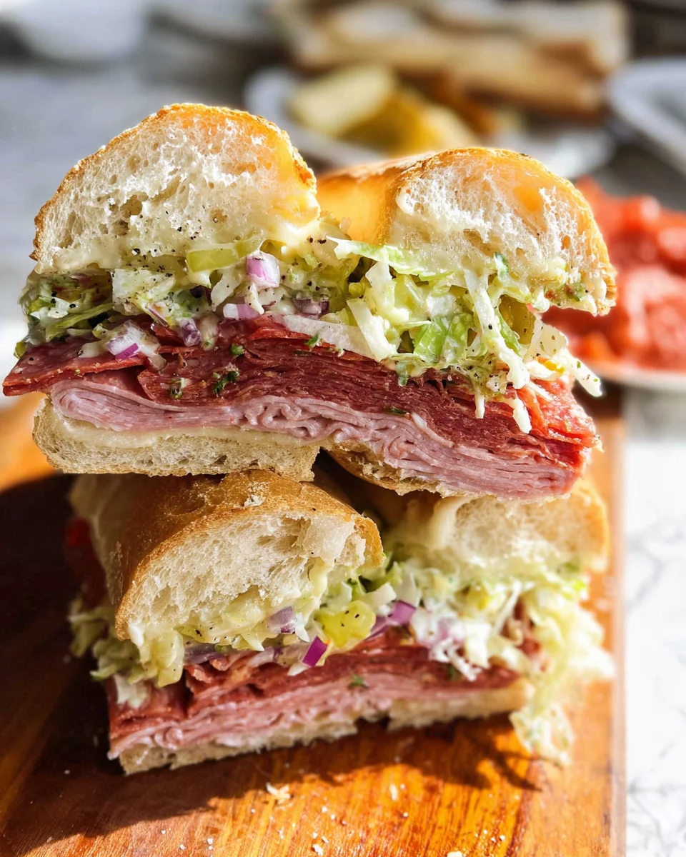 Italian Grinder Salad Sandwich (TikTok Viral Recipe) 25 Italian