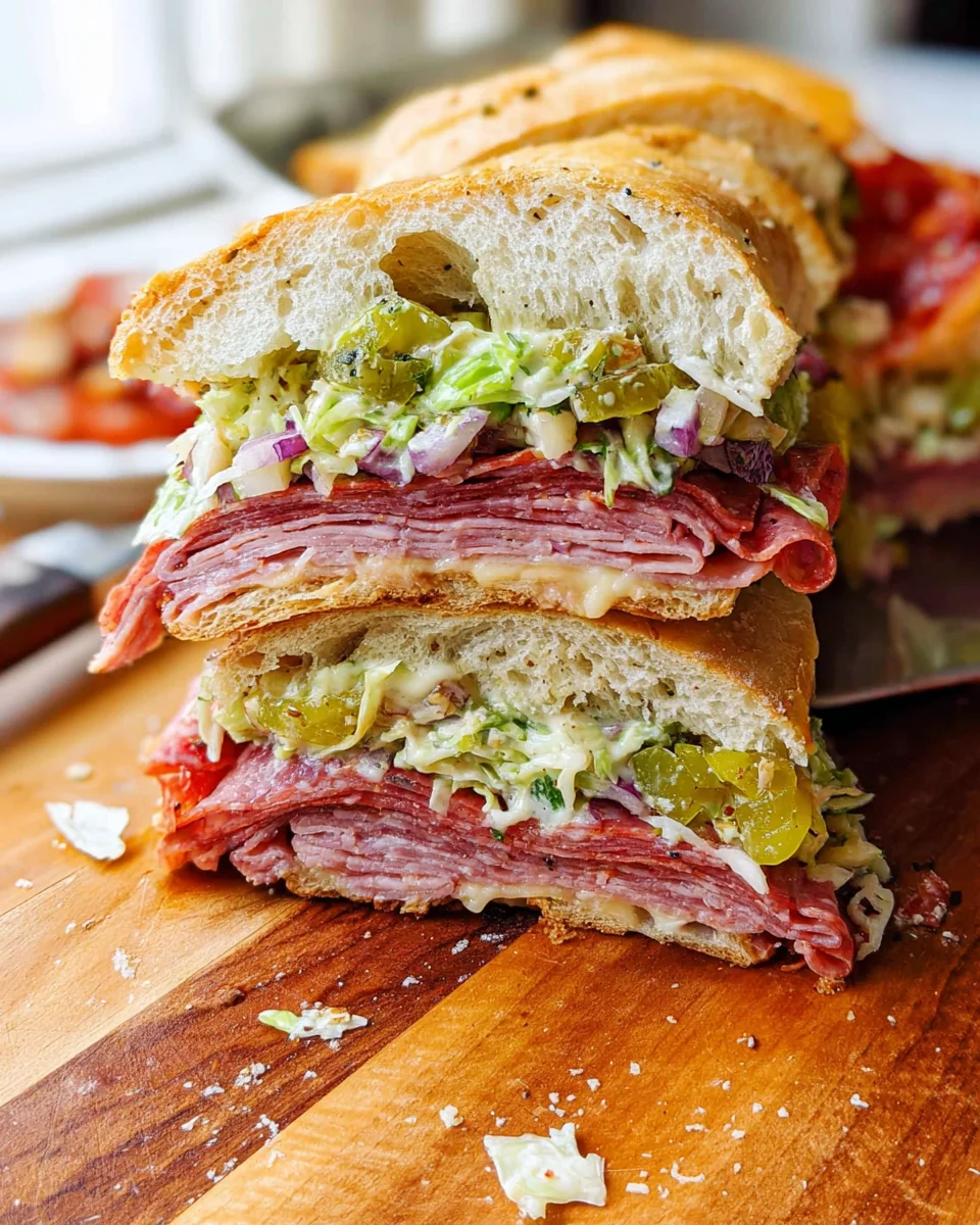 Italian Grinder Salad Sandwich (TikTok Viral Recipe) 26 Italian