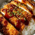 Japanese Katsu Bowls with Tonkatsu Sauce