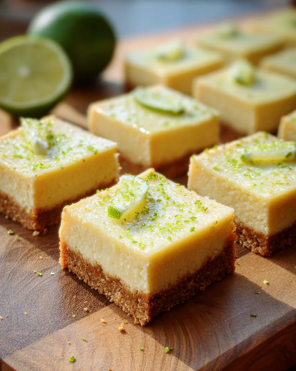 Key Lime Pie Bars