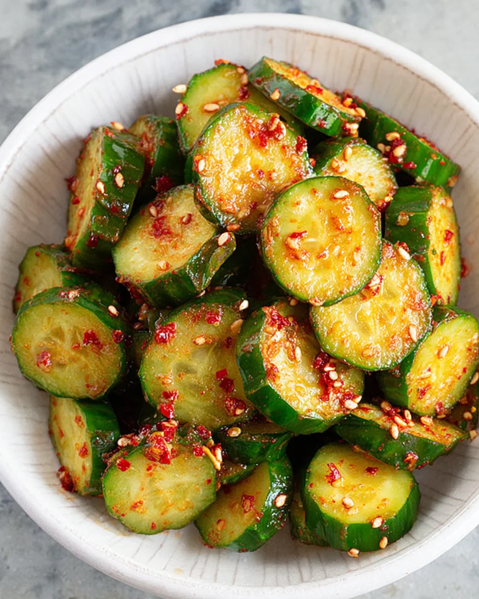 Korean Cucumber Salad