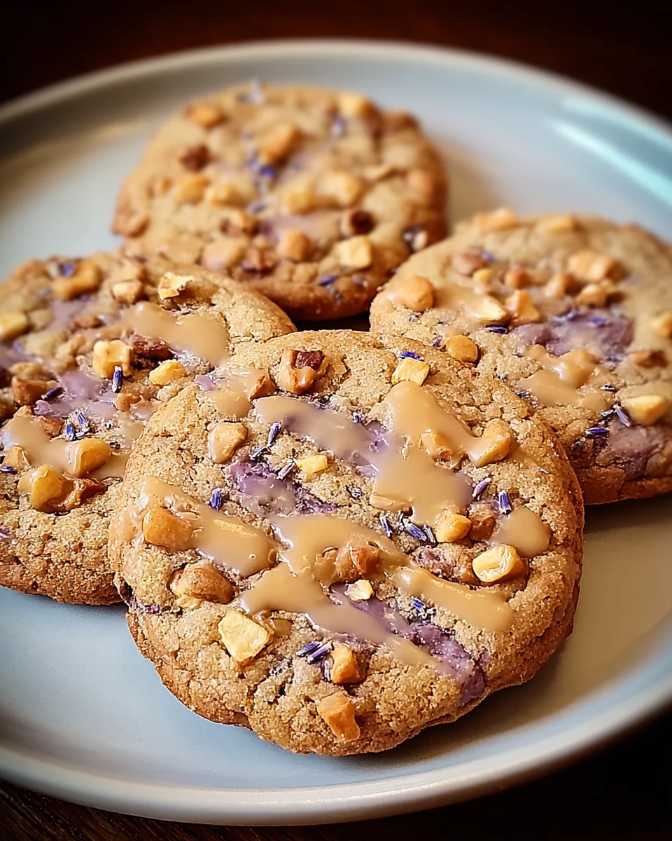 Lavender Honey Crunch Cookies 24 Lavender