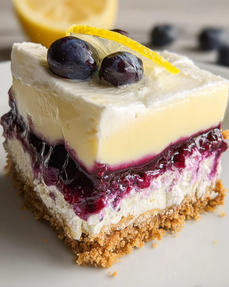 Lemon Blueberry Delight 21 Lemon