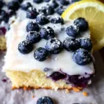 Lemon Blueberry Sheet Cake