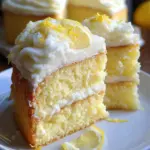 Lemon Velvet Cake with Lemon Cream Cheese Frosting