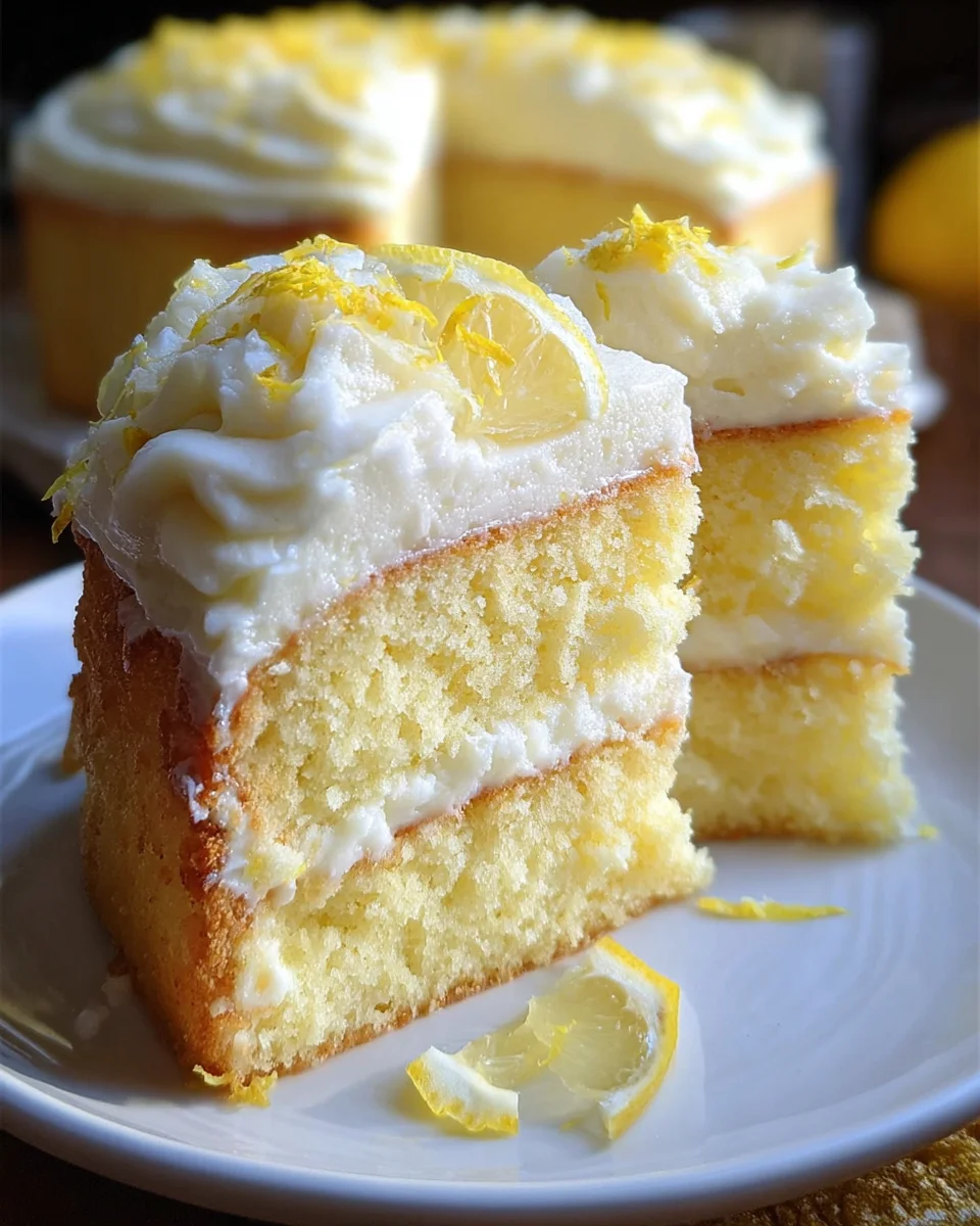 Lemon Velvet Cake with Lemon Cream Cheese Frosting 37 Lemon Velvet Cake with Lemon Cream Cheese Frosting