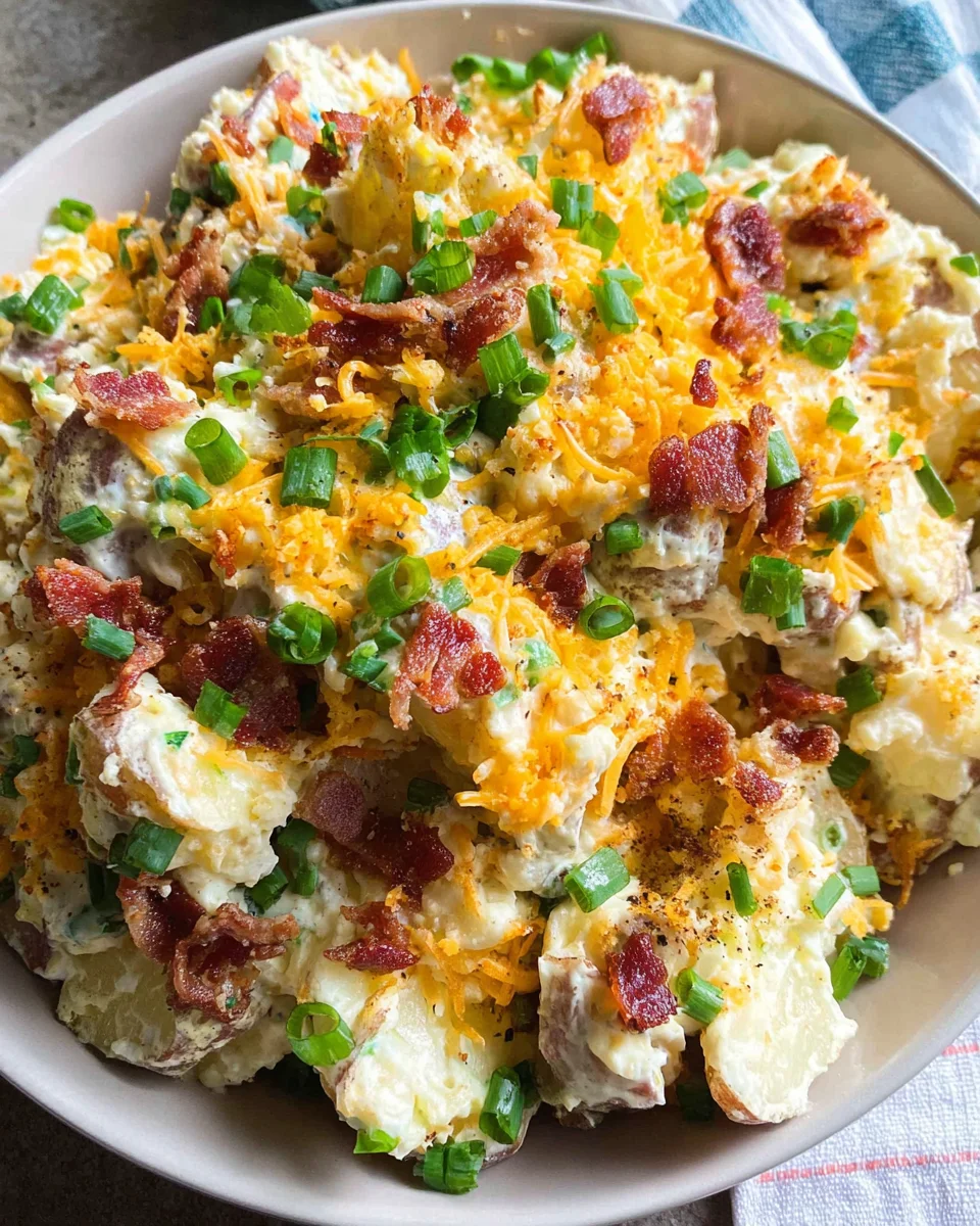 Loaded Baked Potato Salad 18 Loaded Baked Potato Salad