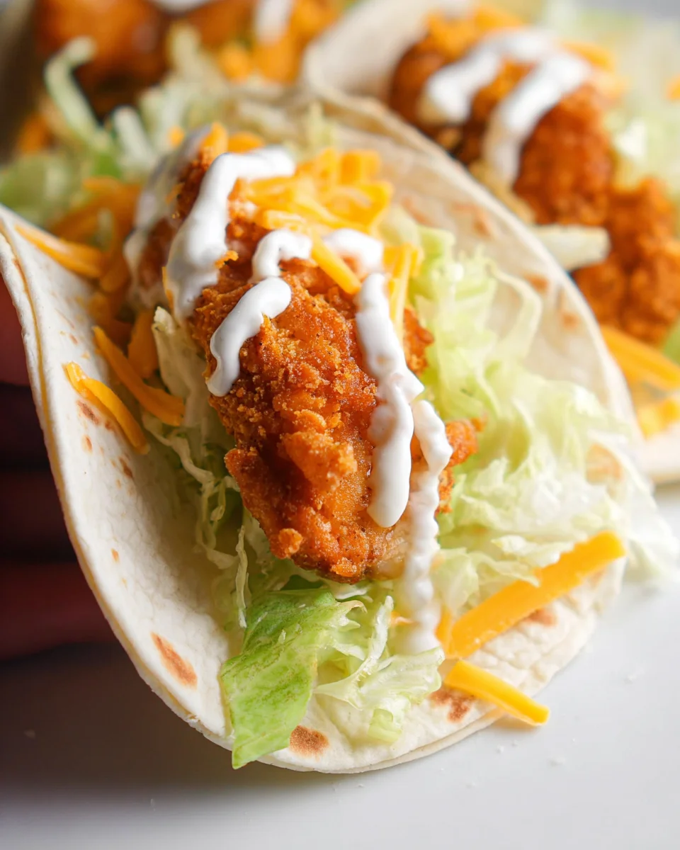 McDonald's Crispy Chicken Ranch Snack Wrap (Copycat!)