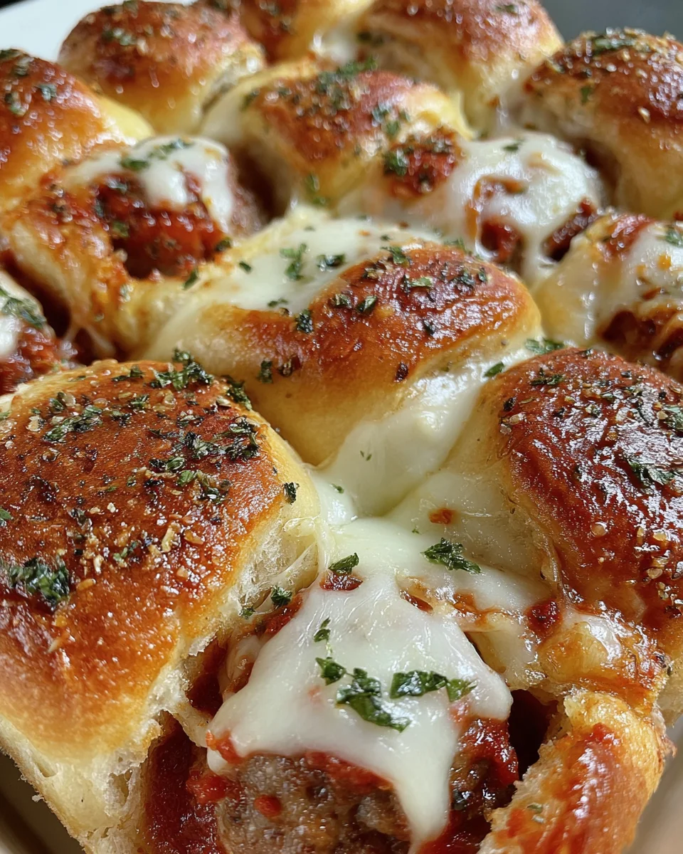 Meatball Parmesan Sliders
