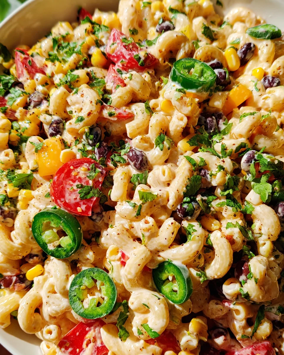 Mexican Macaroni Salad Recipe 27 Mexican
