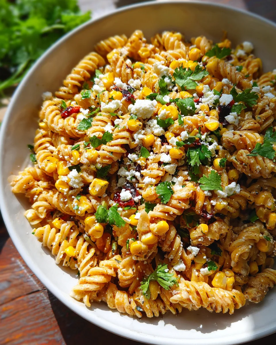 Mexican Street Corn Pasta Salad 25 Mexican