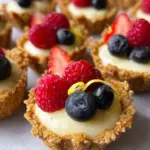 Mini Lemon Cheesecake Tarts