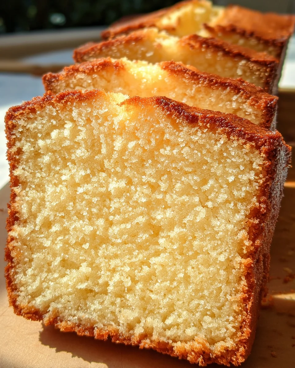 Moist Vanilla Pound 23 Moist