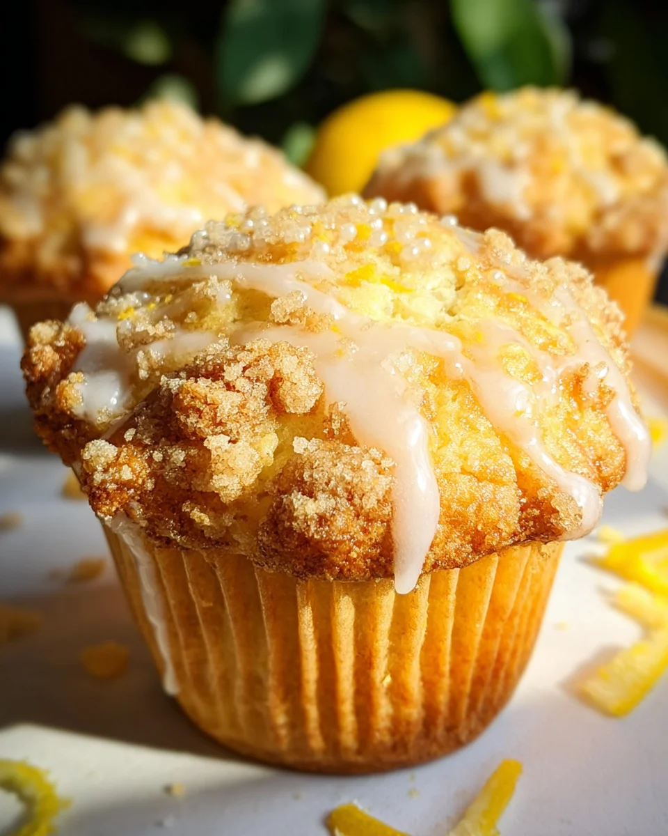 Moist Vegan Lemon Muffins 26 Moist