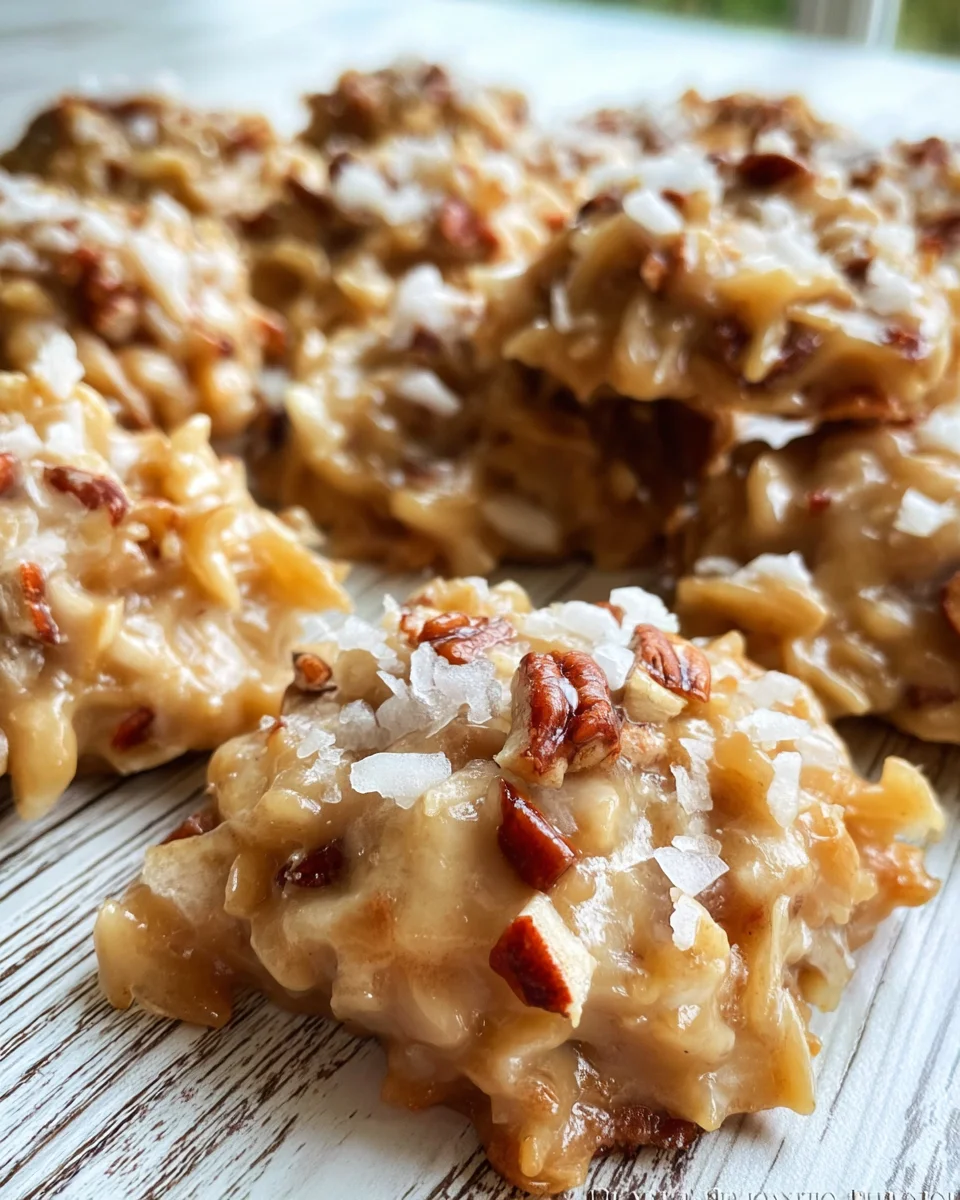 No-Bake Coconut Praline Cookies 20 No-Bake Coconut Praline Cookies