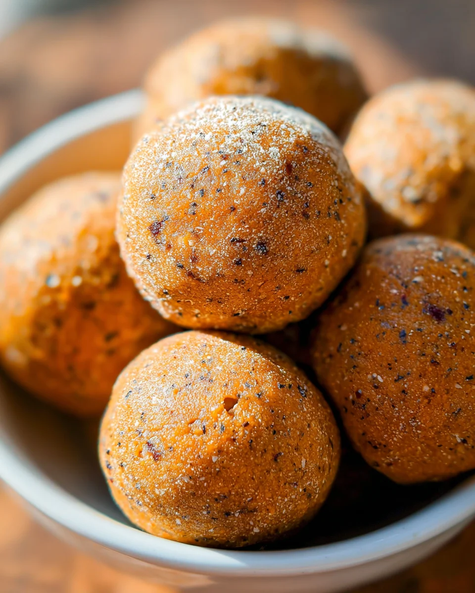 No Bake Healthy Pumpkin Pie Energy Balls 18 No