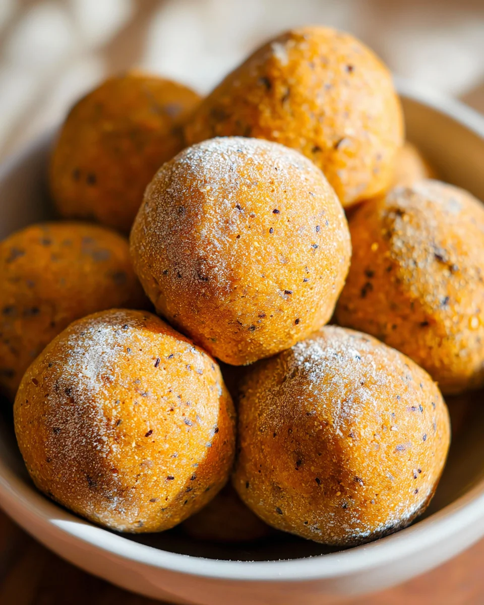 No Bake Healthy Pumpkin Pie Energy Balls 19 No