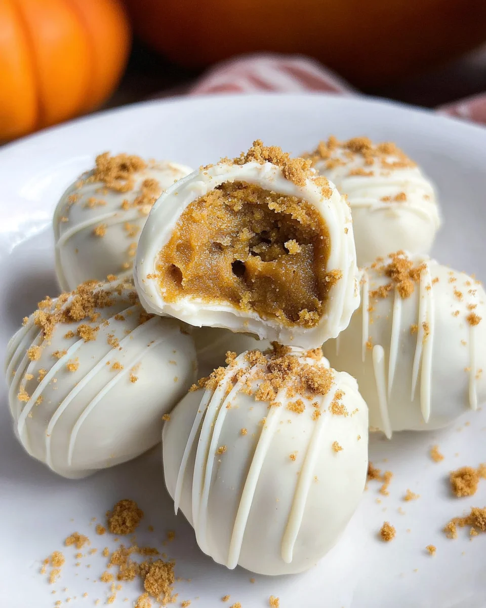 No Bake Pumpkin Balls 20 No Bake Pumpkin Balls