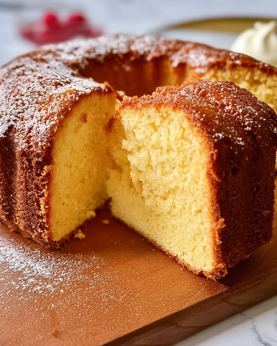 Old Fashioned Pound Cake