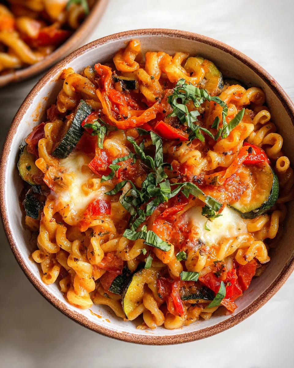 One-Pot Veggie Pasta 20 One-Pot