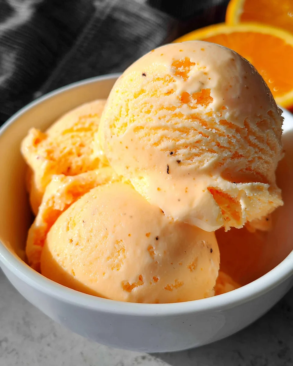 Orange Ice Cream