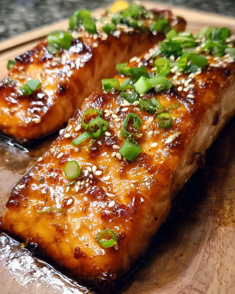 Orange Teriyaki Salmon