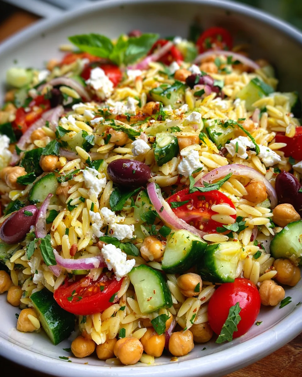 Orzo Pasta Salad 29 Orzo