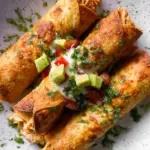 Oven Baked Chicken Taquitos Recipe