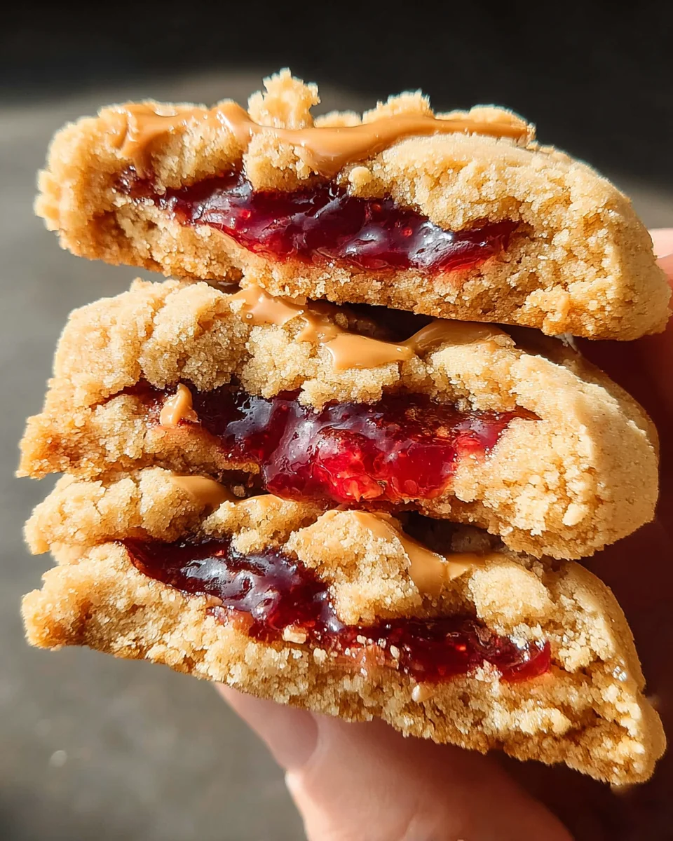 PB&J Stuffed Cookies 25 PB&J Stuffed Cookies