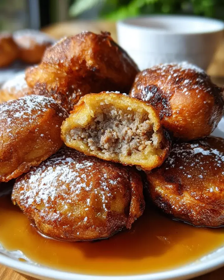 Pancake Sausage Bites