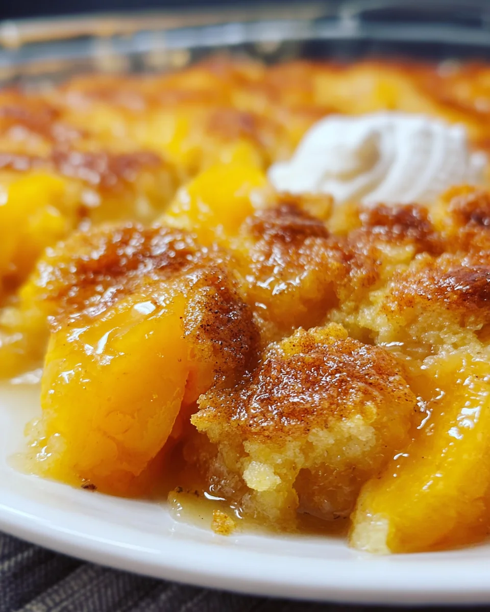 Peach Cobbler with Cake Mix 17 Peach