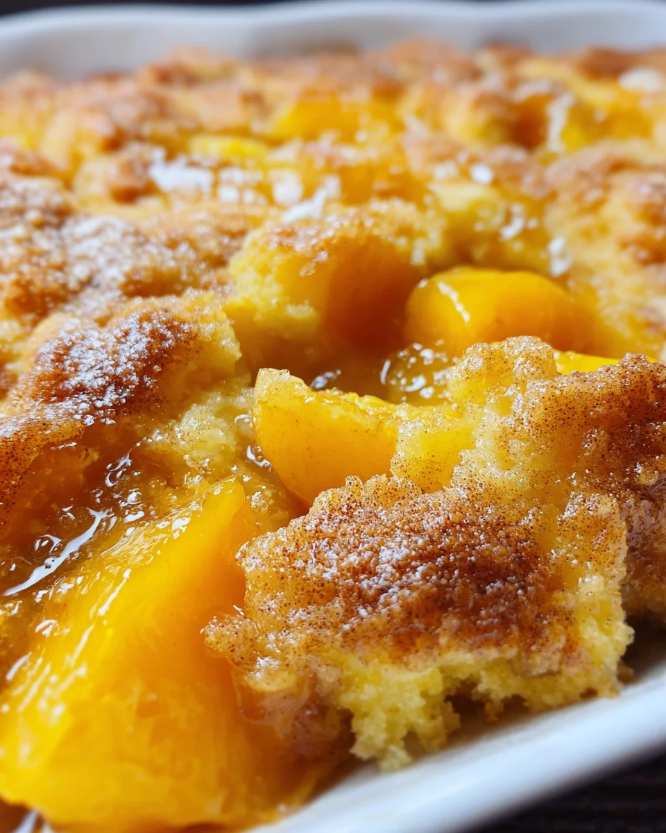 Peach Cobbler with Cake Mix 18 Peach