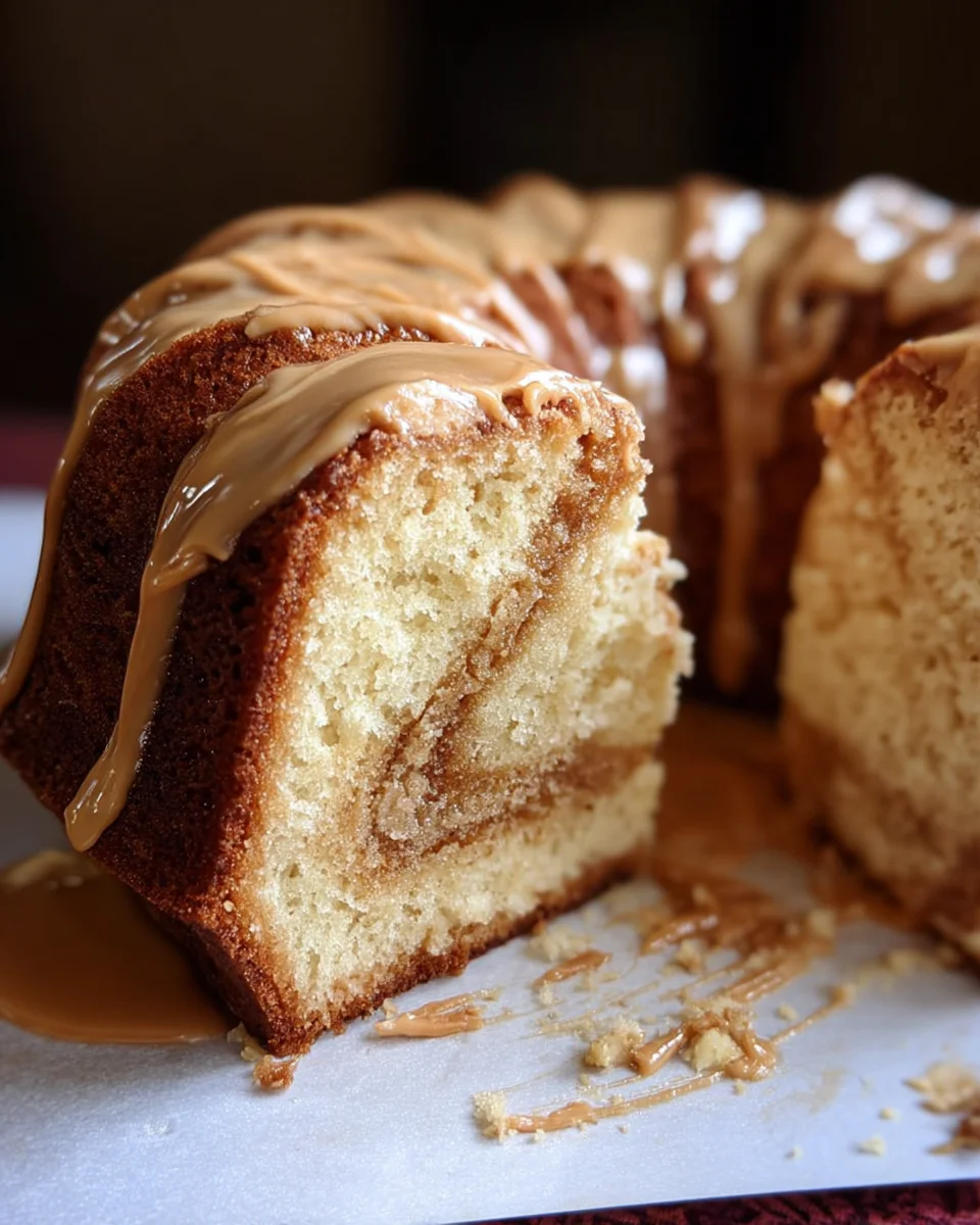 Peanut Butter Cream Pound Cake