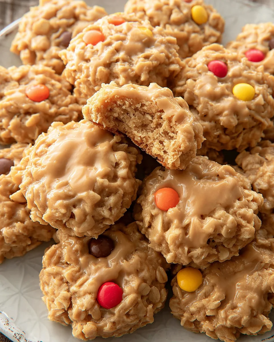 Peanut Butter No Bake Cookies