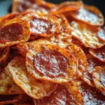 Pepperoni Cheese Crisps