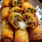 Philly Cheesesteak Egg Roll