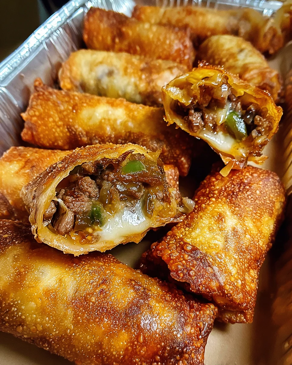Philly Cheesesteak Egg Roll 19 Philly