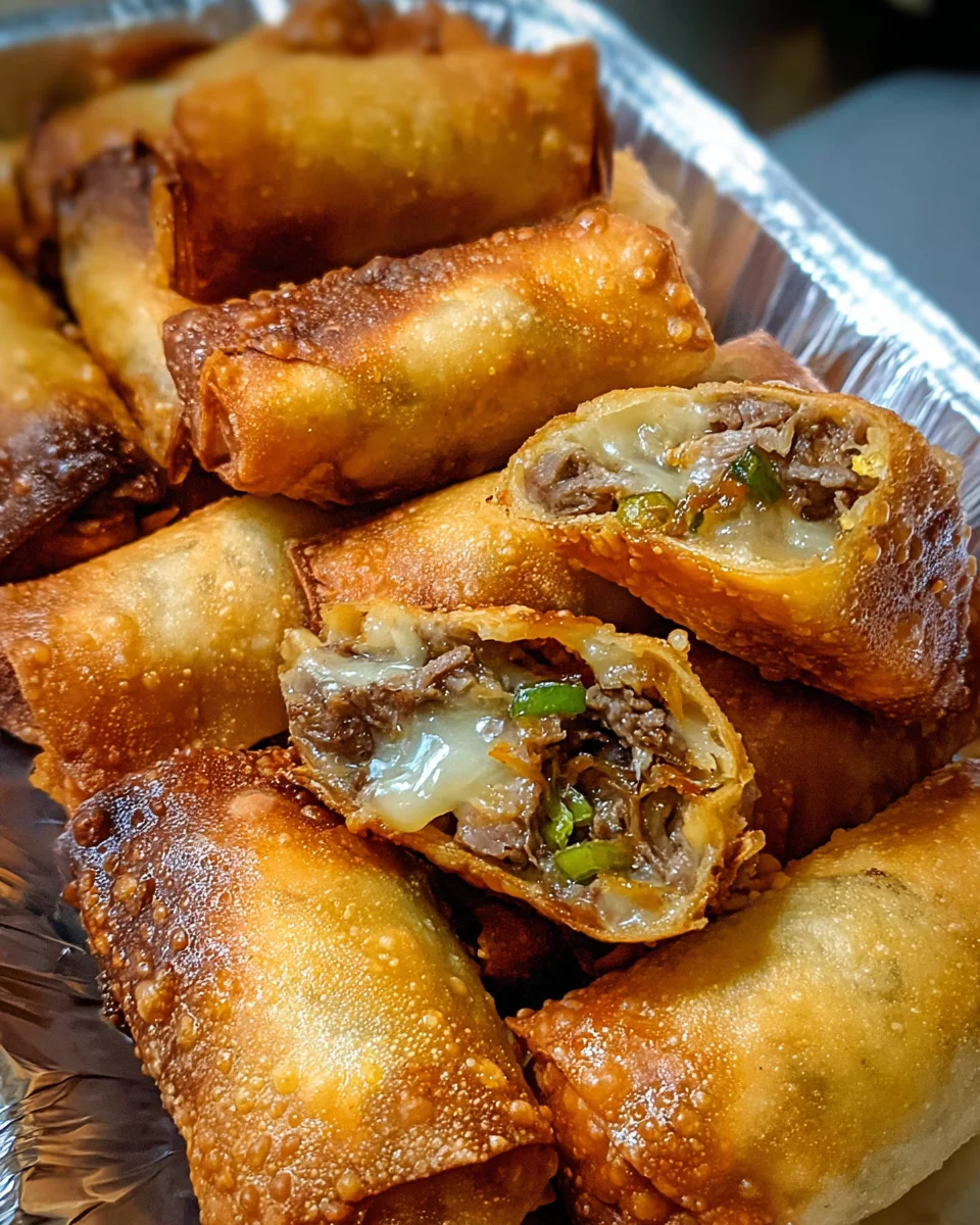 Philly Cheesesteak Egg Roll 20 Philly