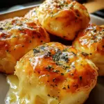 Pillsbury Biscuit Garlic Butter Cheese Bombs
