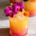 Pineapple Mango Rum Punch Recipe That is Almost too Pretty to Drink