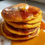 Pumpkin Cottage Cheese Pancakes