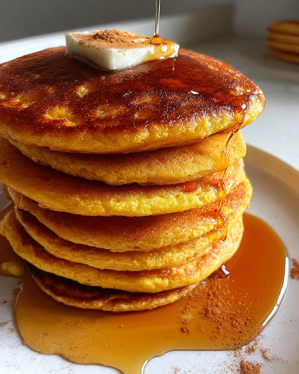 Pumpkin Cottage Cheese Pancakes 20 Pumpkin