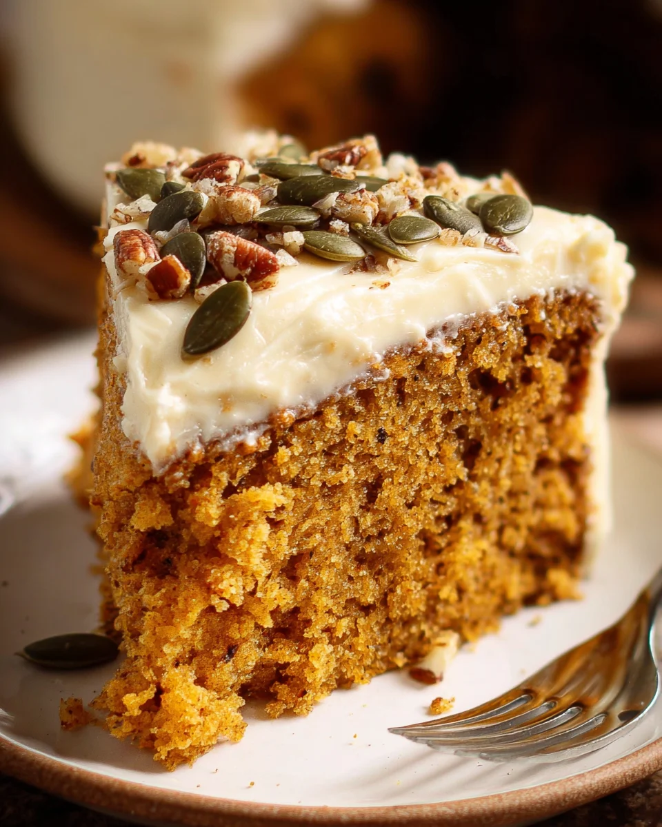 Pumpkin Spice Cake with Brown Sugar Cream Cheese Frosting 22 Pumpkin Spice Cake with Brown Sugar Cream Cheese Frosting