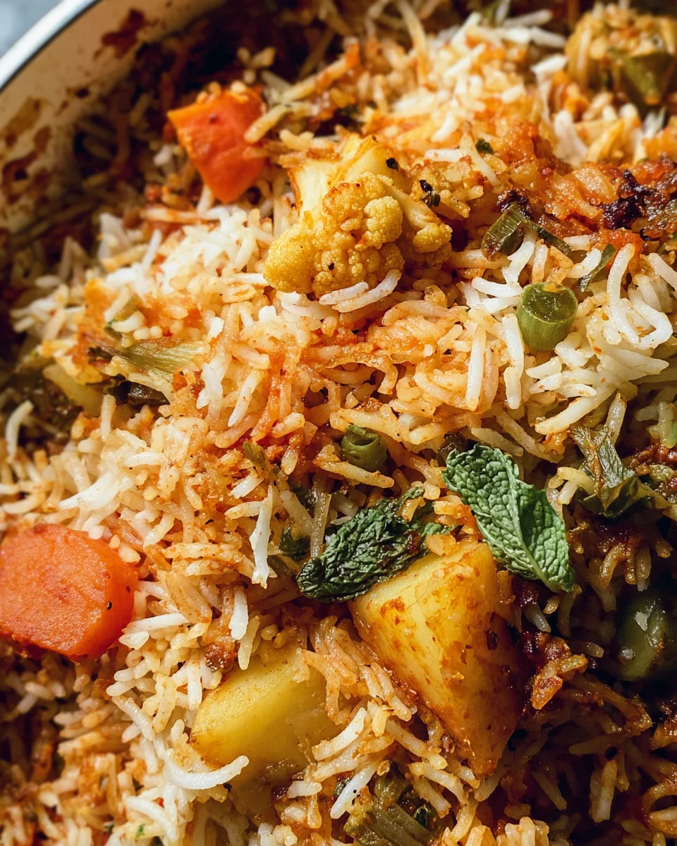 Restaurant Style Vegetable Biryani