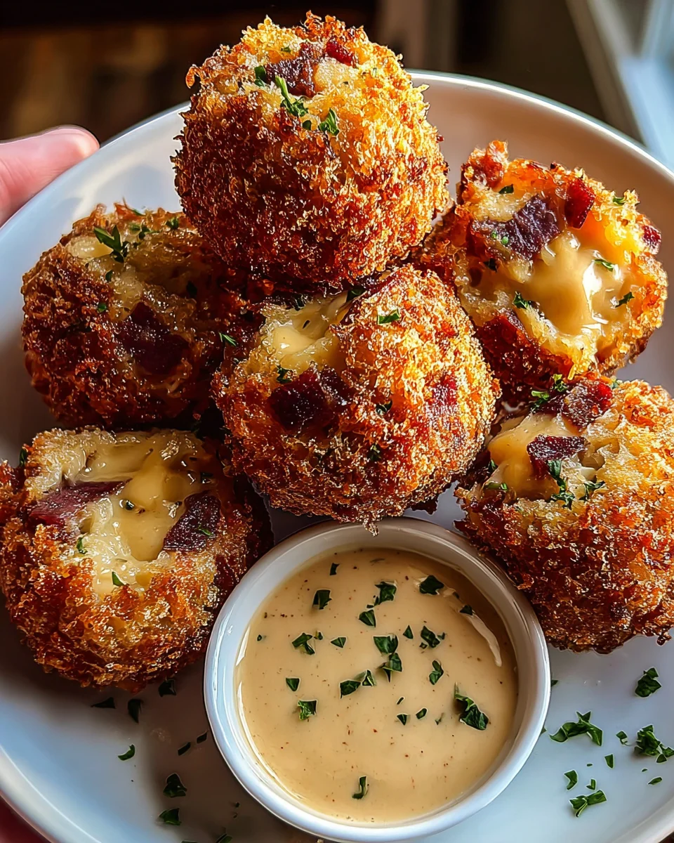 Reuben Balls with Spicy Thousand Island Dipping Sauce 26 Reuben